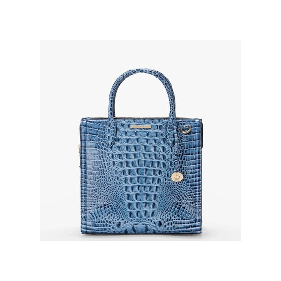 Brahmin Large Duxbury Satchel - Serenity Ombre Melbourne - Picture 1 of 4